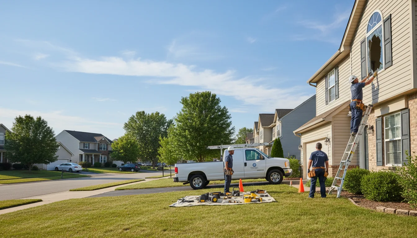 Expert window installer providing residential service in Knickerbocker, TX